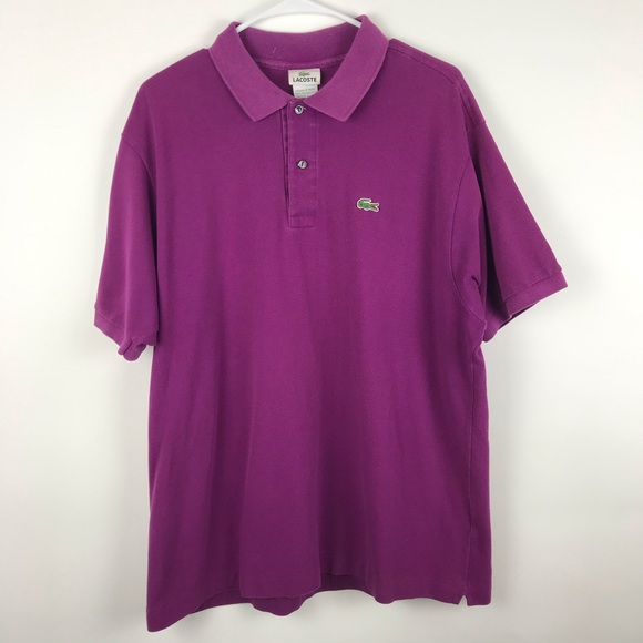 Lacoste Other - Lacoste 7 Short Sleeve Polo T Shirt Textured